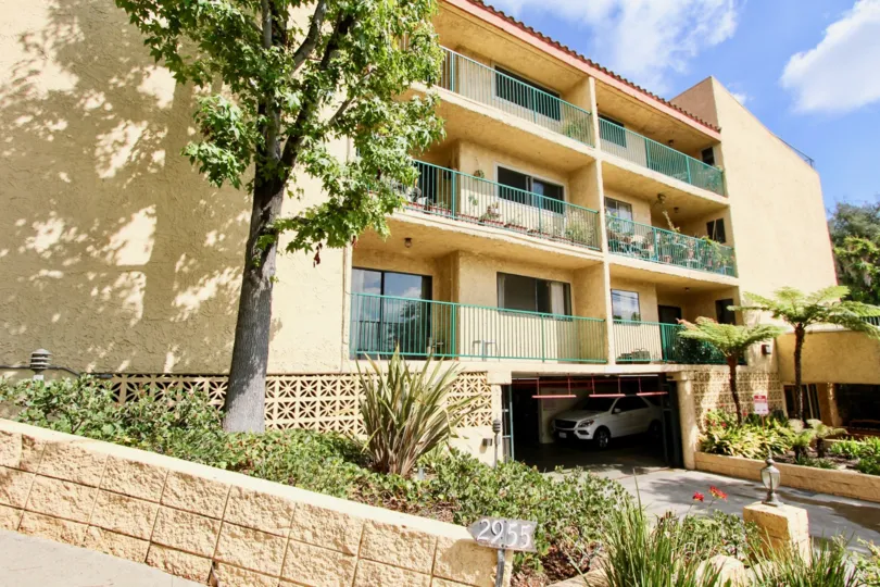 The view of Waverly Terrace in Silver Lake, California