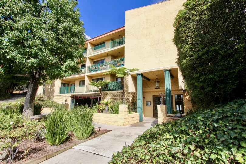 The sidewalk up to Waverly Terrace in Silver Lake, California
