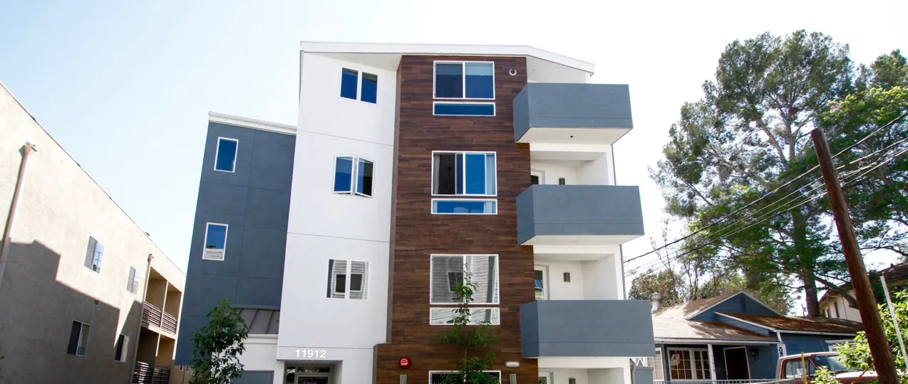 The balconies seen at 11912 Laurelwood Dr