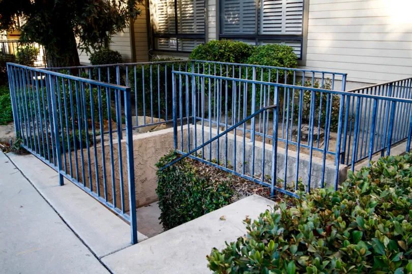 The stairs seen at 4500 Whitsett Ave