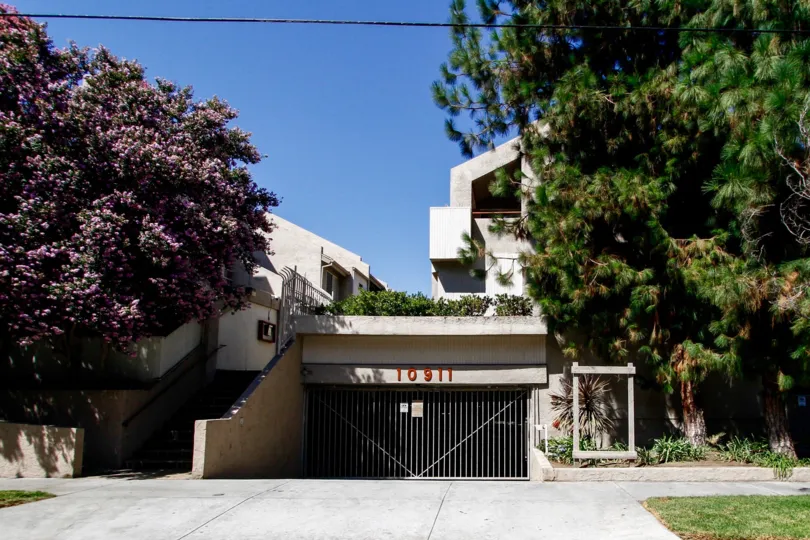 The parking for Bluffside  Townhomes in Studio City