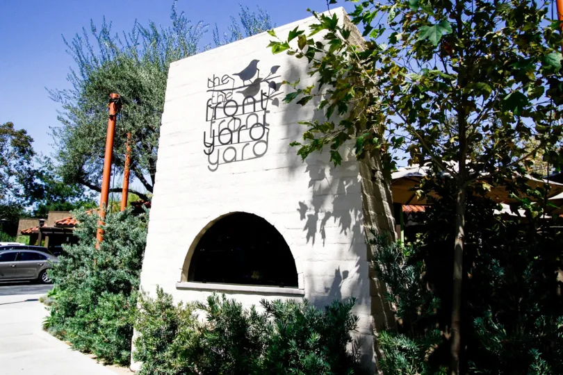The sign in front of Casa De Oro
