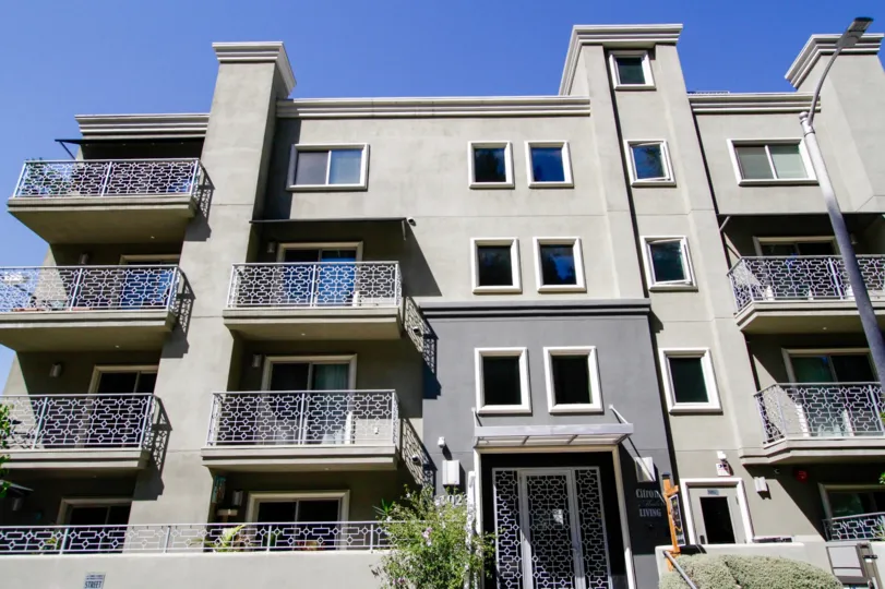 The Citron Modern Living building in Studio City