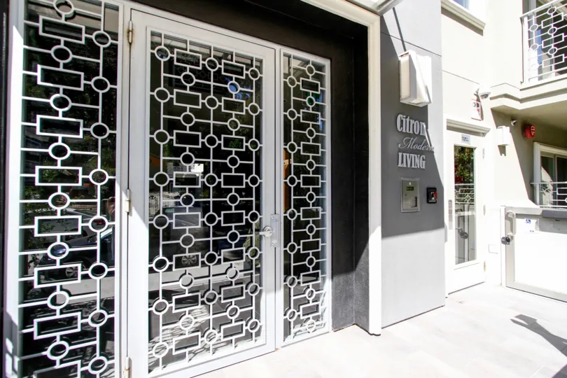 The entrance into Citron Modern Living