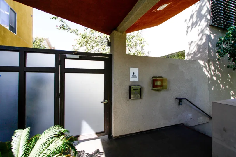 The doors of the Deck House