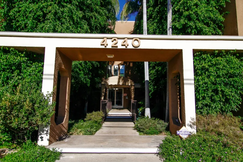 The address at the Fulton Towers in Studio City