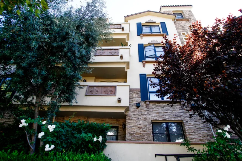 The balconies at the Hoffman Grove