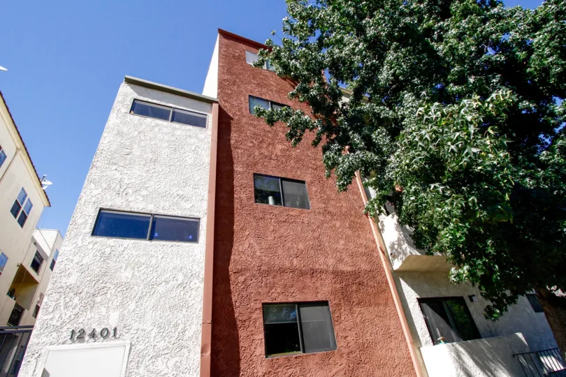 The architecture of the Moorpark Rhodes building