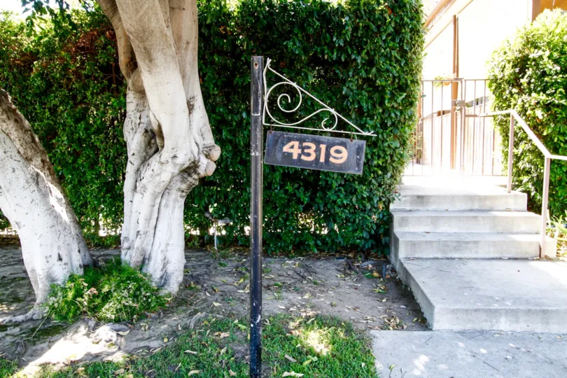 The address for the Radford House in Studio City