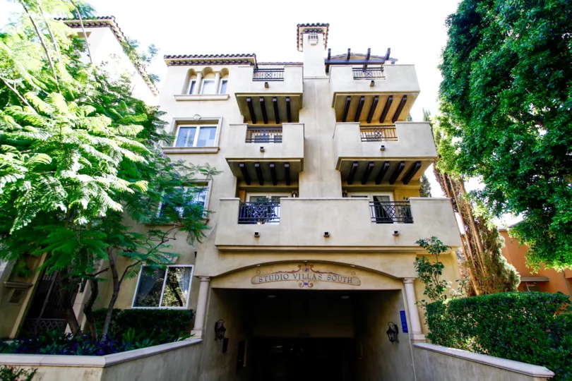 The parking for residents at Studio Villas South