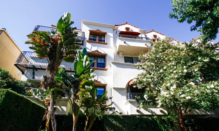 The Tamara Condominiums building in Studio City
