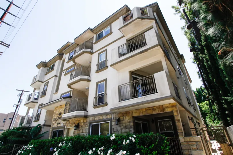 The balconies seen at The Dalton