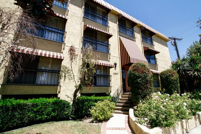 The Villa Franche building in Studio City