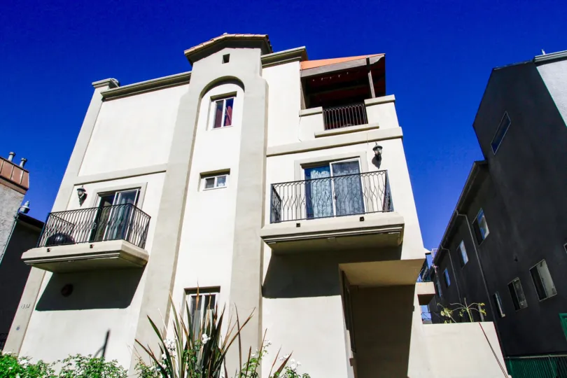 The balconies at Whitsett Providence