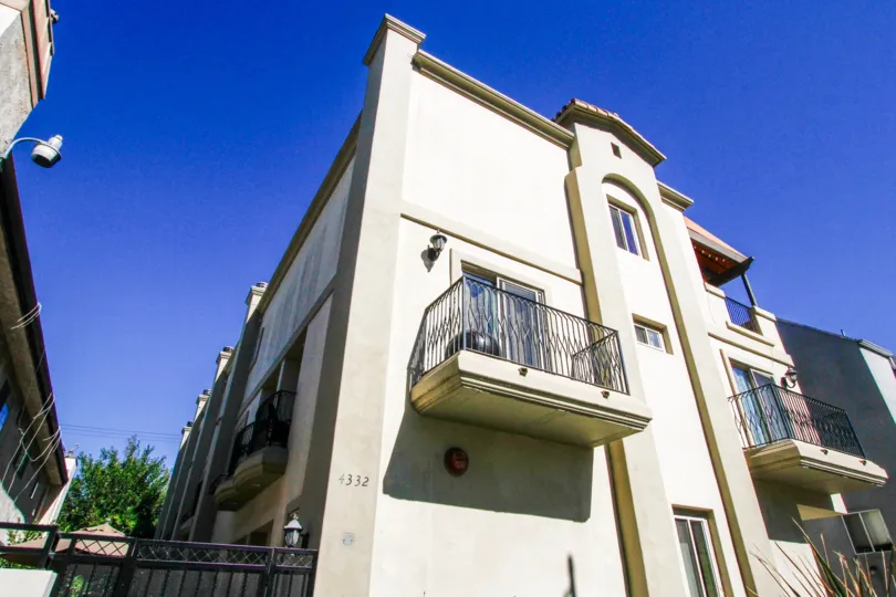 The view of Whitsett Providence in Studio City