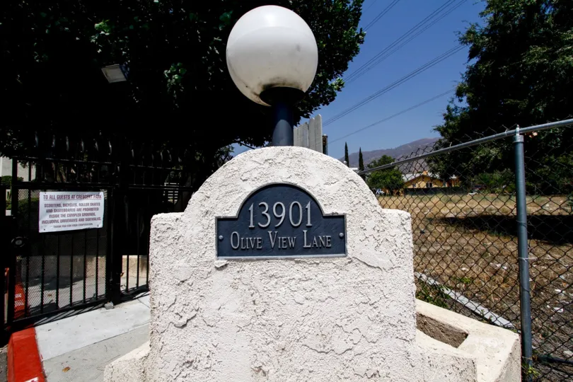 The address seen for Crescent Park