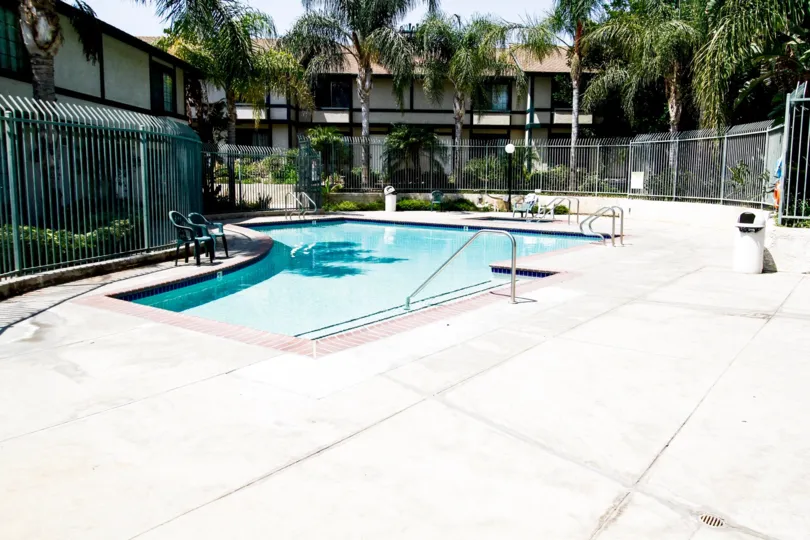 The pool at Glenoaks Gardens