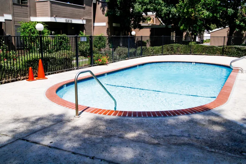 The pool at Heartland Village in Sylmar California