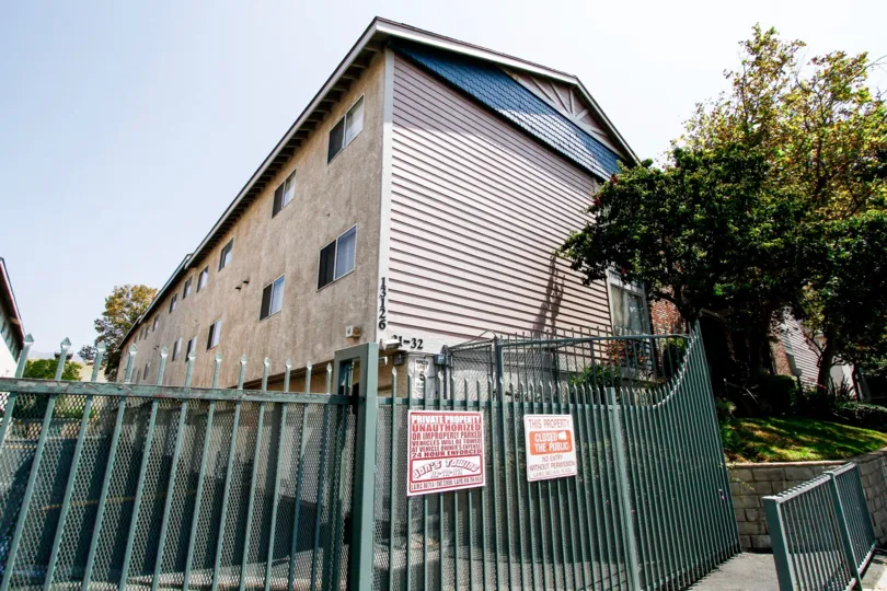 The building at Kingsbury Townhomes