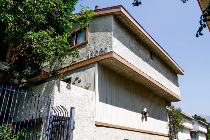 The Mountain Grove Villas building in Sylmar California