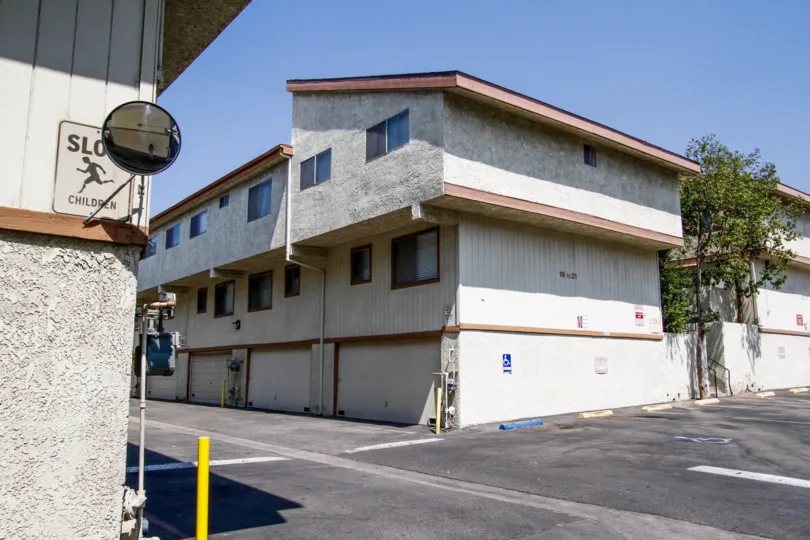 The garage for parking at Mountain Grove Villas