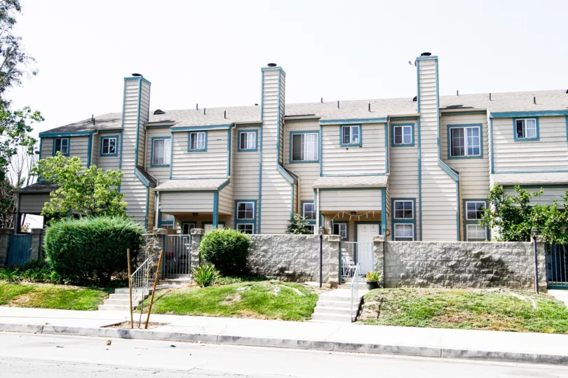 The building at North Hills Crest in Sylmar California