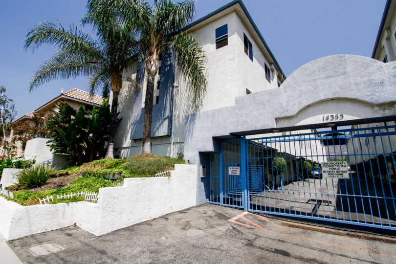The Olive View Village building