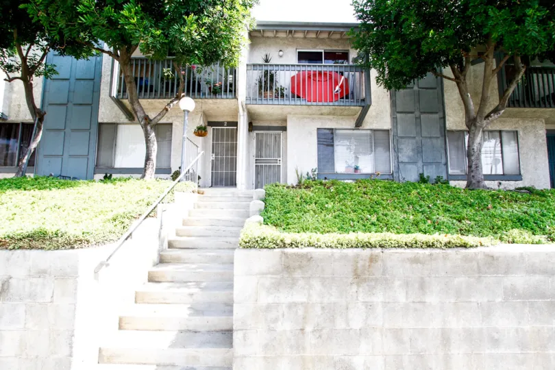The stairs up to Parkwood Sylmar