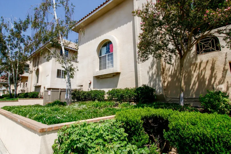 The landscaping around Villa Montera in Sylmar California