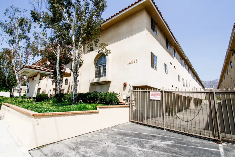 The Villa Montera building in Sylmar California