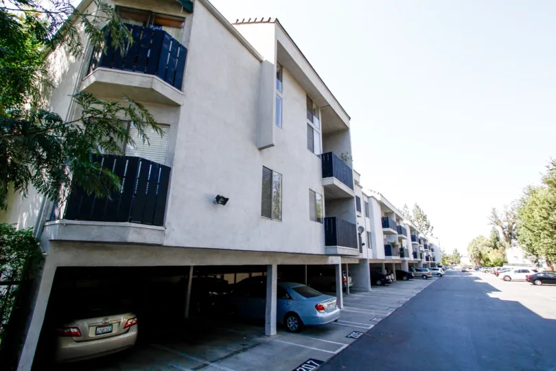 The parking for California Place