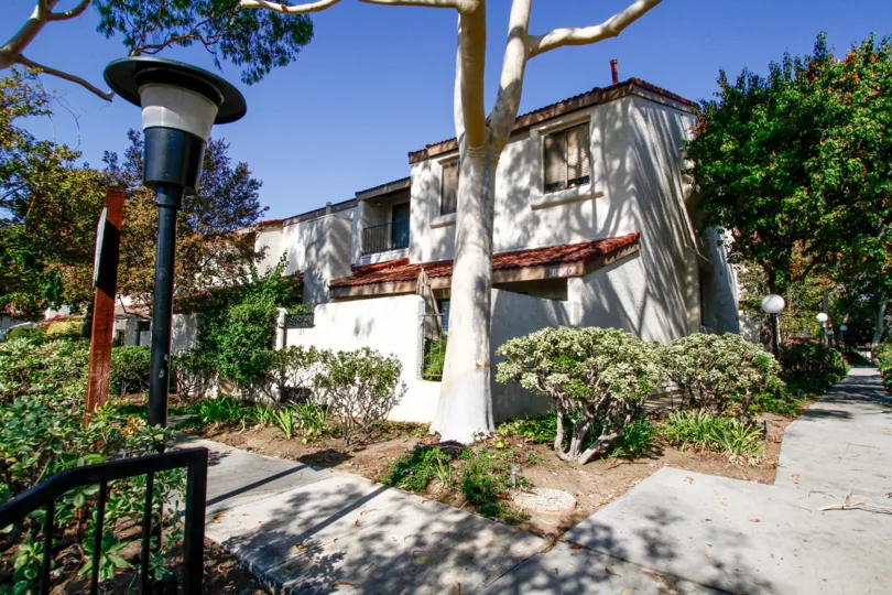 The Encino Village building