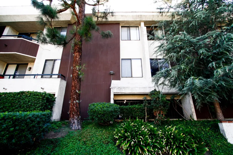 The privacy provided by hedges around the Regent Court