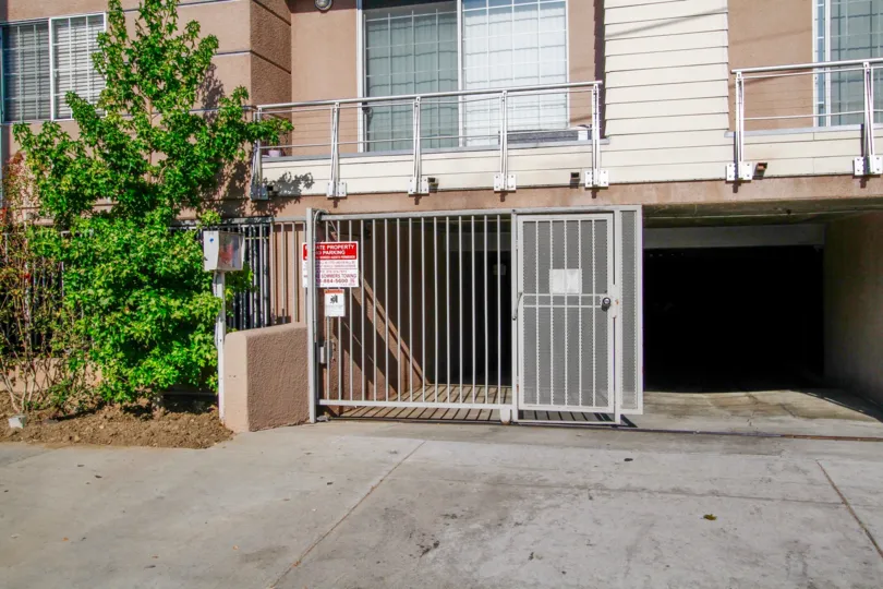 The parking for Yolanda Terrace in CA California
