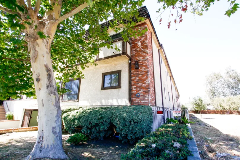The landscaping at 14239 Sherman Way in Van Nuys