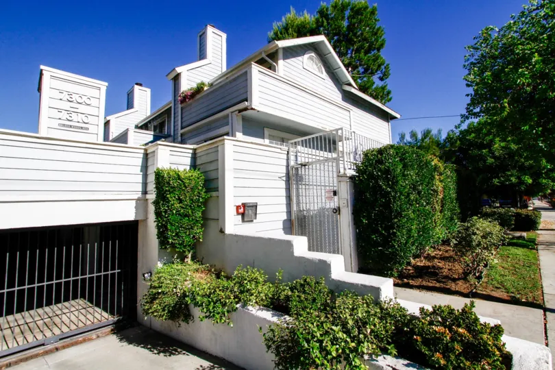 The gated entrance into Balboa Woods