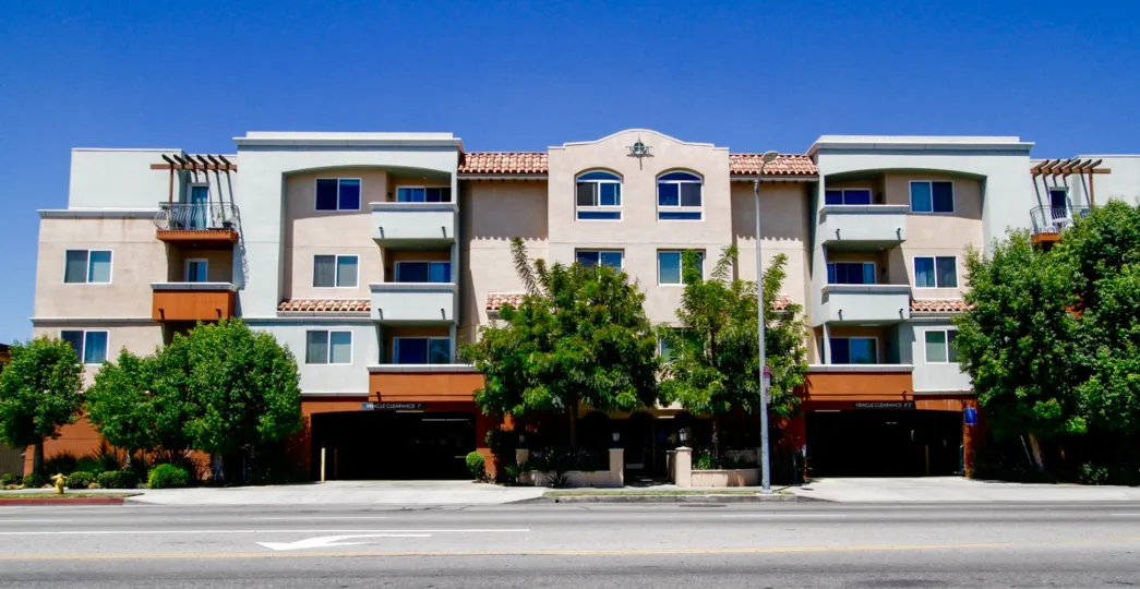 The Casa Marbella building in Van Nuys