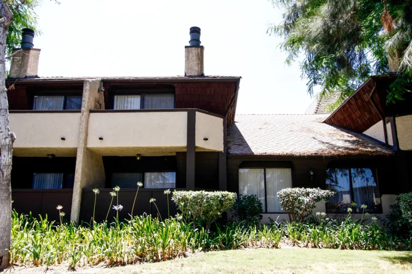 The sliding doors on units within the Parkwood Van Nuys