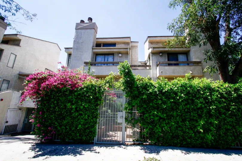 The landsdcaping at Sandhill Condominiums in Van Nuys