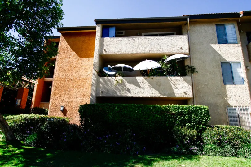 The balconies seen at Sonterra