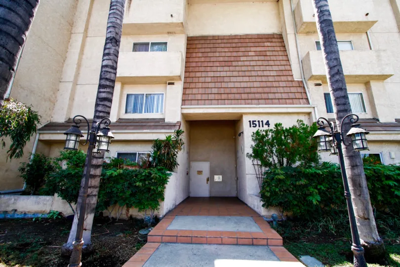 The entryway into Terrace Court