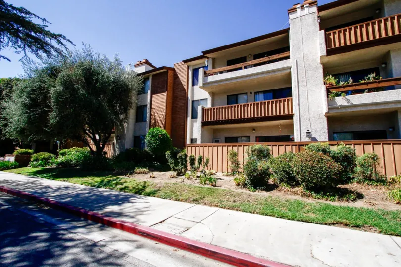 The landscaping around Valley Oaks II