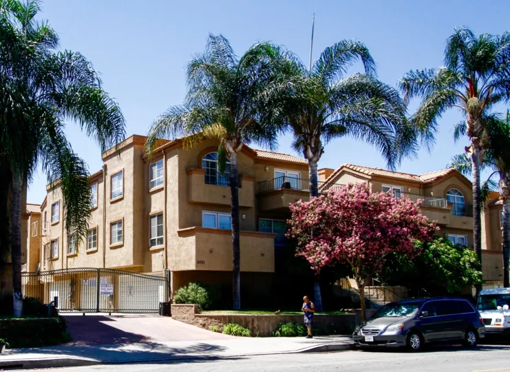 The Villa Ventana building in Van Nuys