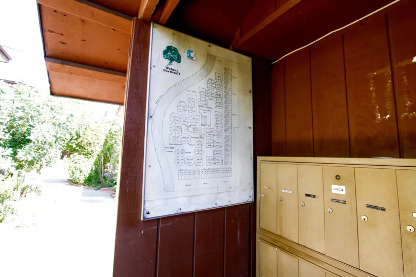 The map at Walnut Gardens II