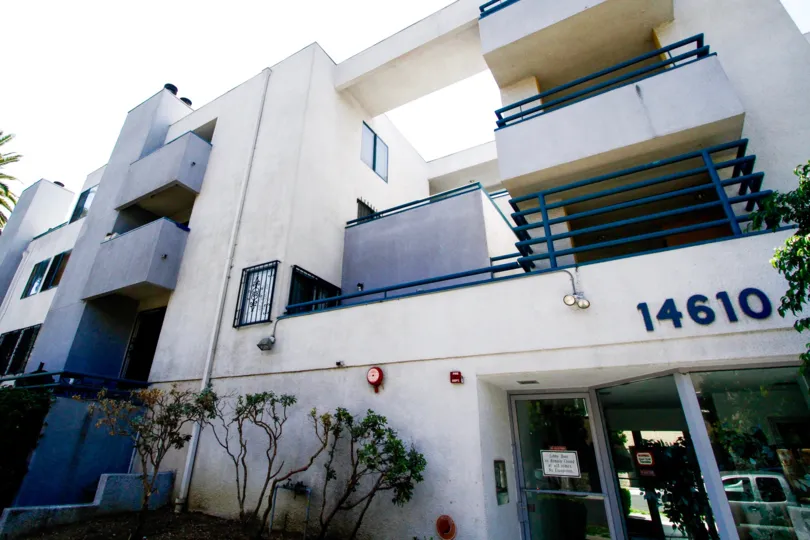 The balconies at West Pointe in Van Nuys