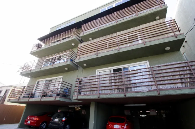 The balconies on 41 Sunset