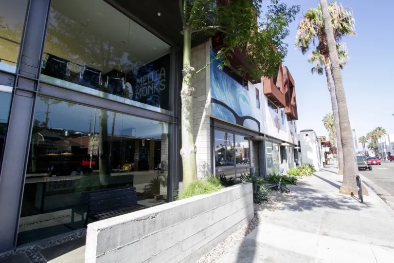The windows seen in 1212 Abbot Kinney