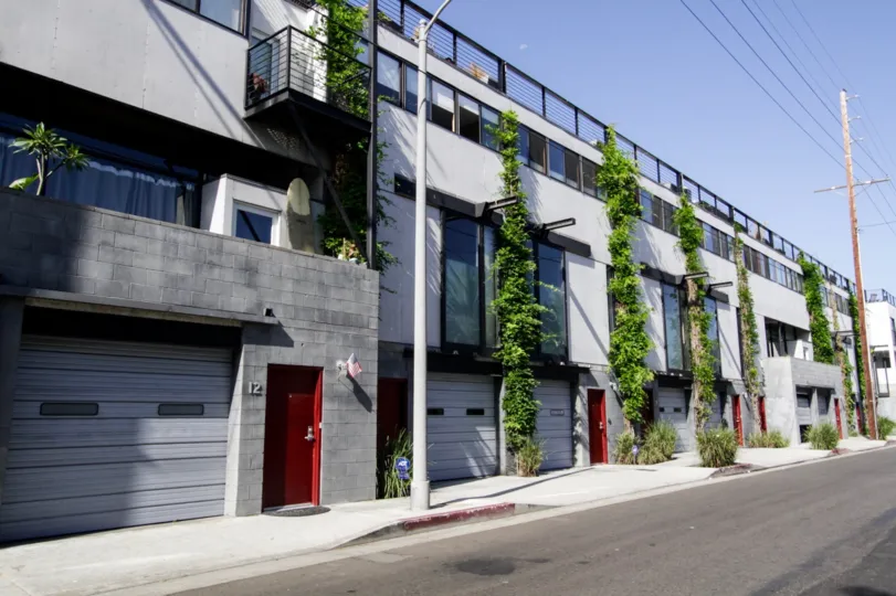 The Electric Avenue Lofts building in Venice