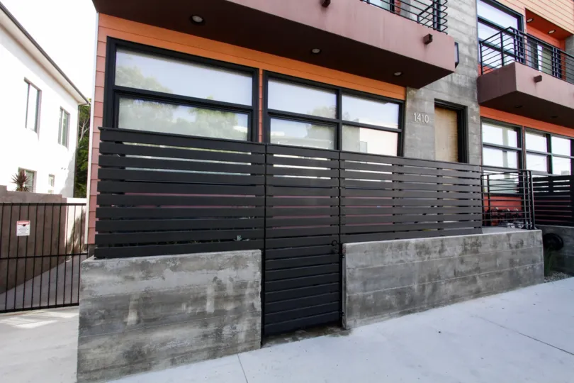 The privacy fence seen around Main at the Beach