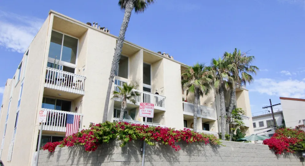 View of Community: Navy Estates building in Venice, CA